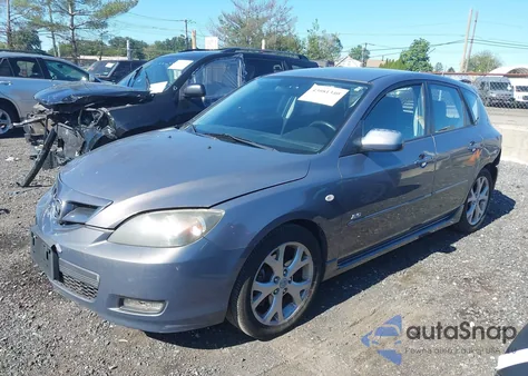 2008 Mazda Mazda3 S Sport from USA, damaged, VIN JM1BK344X81847261